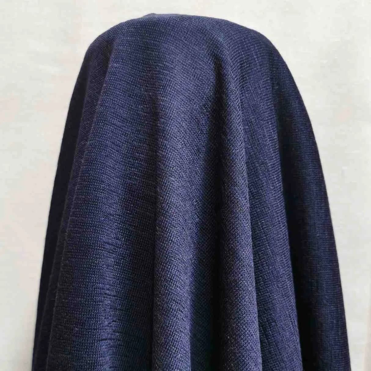 Kumo Japanese Wool Jersey, Midnight