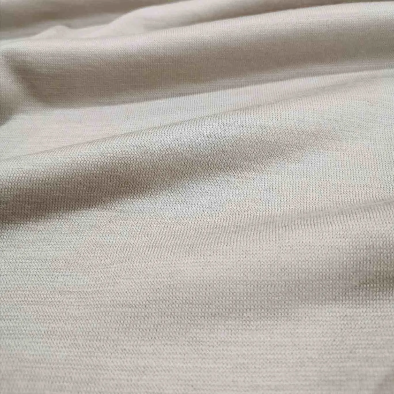 Kumo Japanese Wool Jersey, Stone