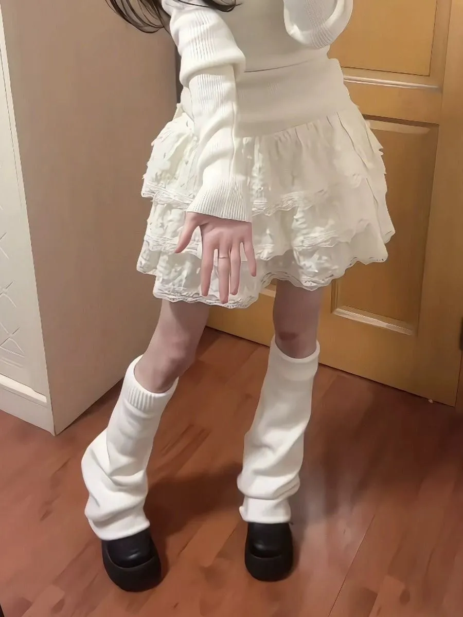 Lace Ruffle Fairy Skirt