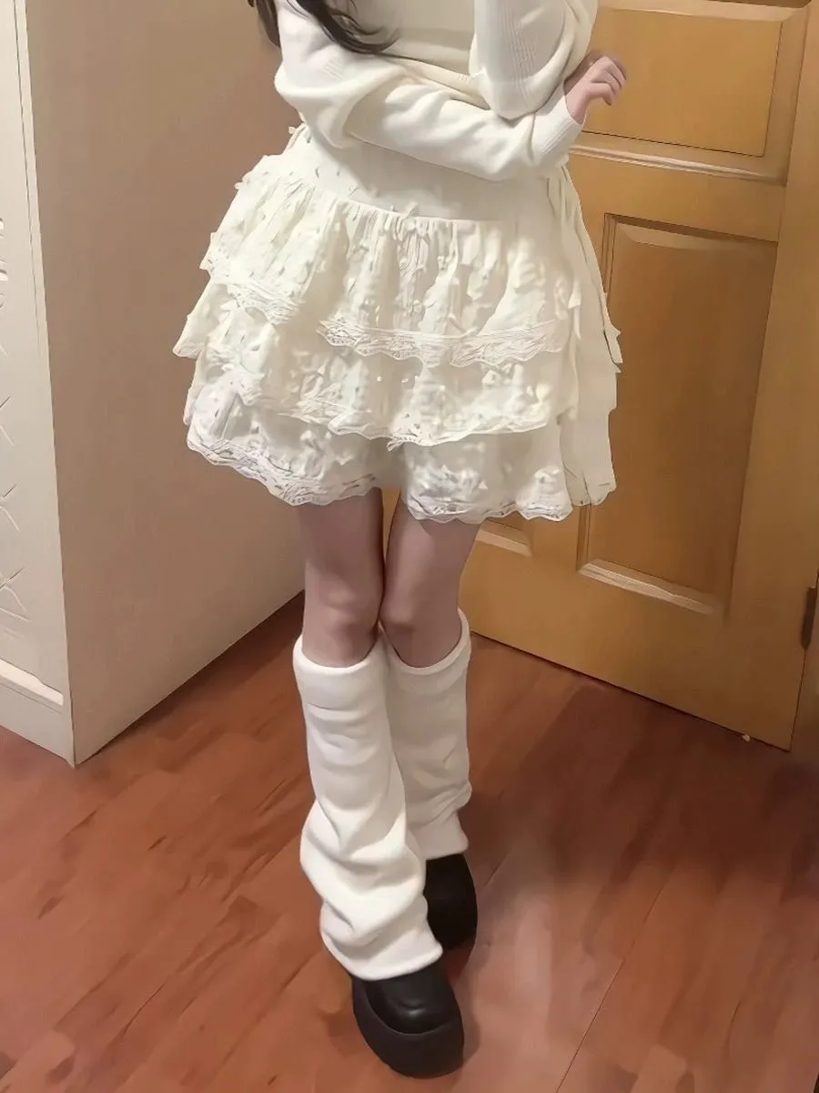 Lace Ruffle Fairy Skirt