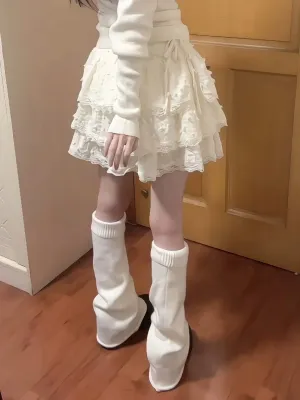 Lace Ruffle Fairy Skirt