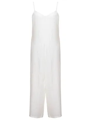 Larissa Ivory Linen Jumpsuit ::RET