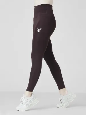 Leera Basic Legging in brown