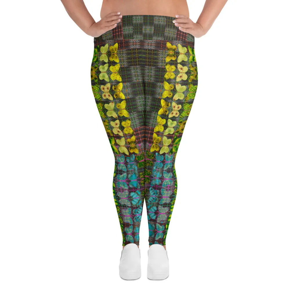 Leggings (Plus Size)(Butterfly Glade Tree Link Pride Stripes) RJSTHS2022 RJS