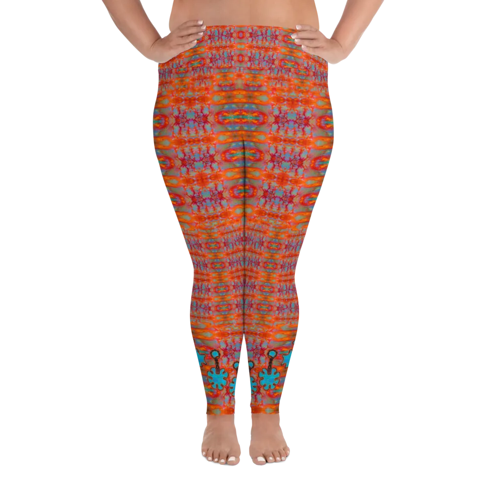 Leggings (Plus Size)(Grail Night Flower) RJSTH@Fabric#12 RJSTHs2020 RJS