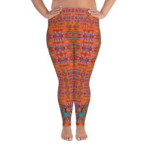 Leggings (Plus Size)(Grail Night Flower) RJSTH@Fabric#12 RJSTHs2020 RJS