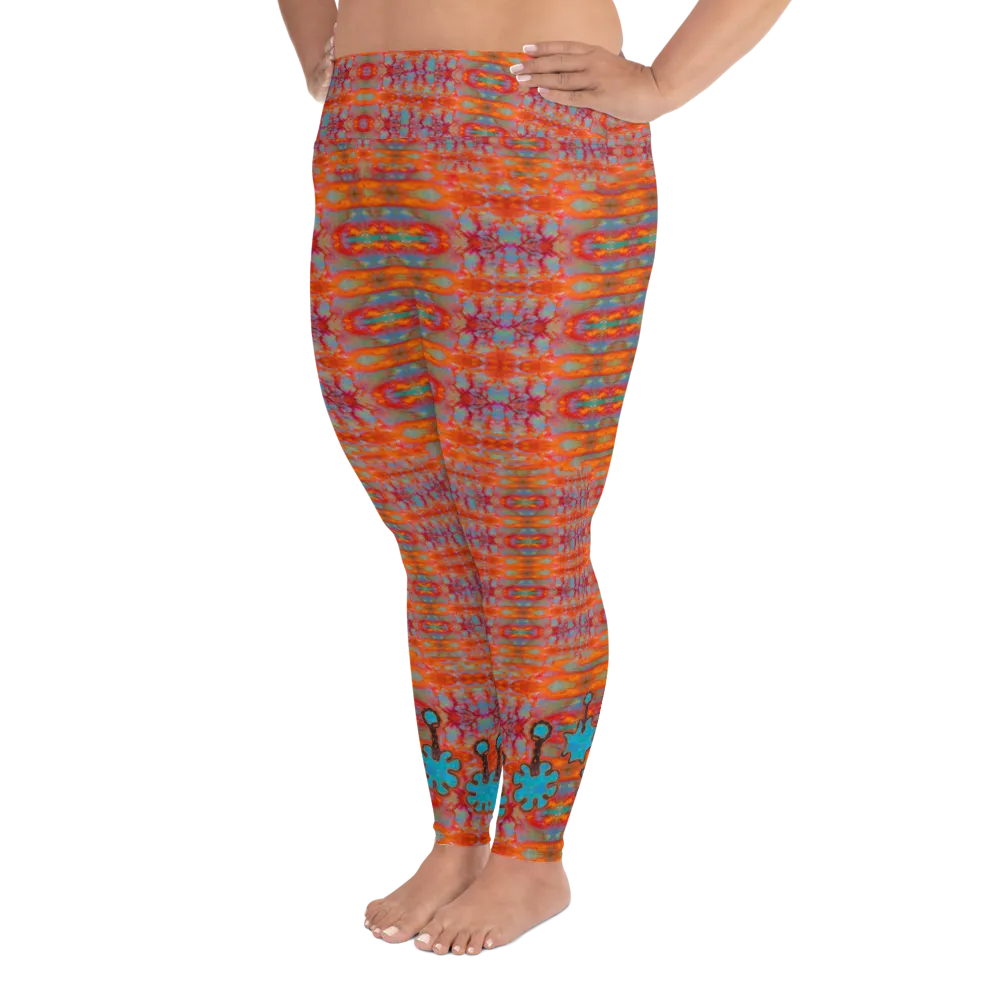 Leggings (Plus Size)(Grail Night Flower) RJSTH@Fabric#12 RJSTHs2020 RJS