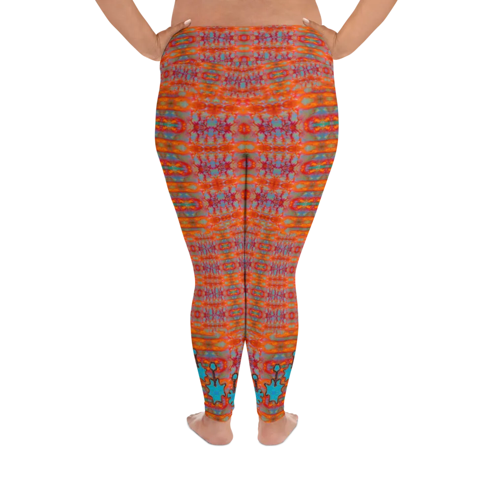 Leggings (Plus Size)(Grail Night Flower) RJSTH@Fabric#12 RJSTHs2020 RJS