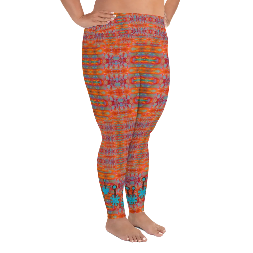 Leggings (Plus Size)(Grail Night Flower) RJSTH@Fabric#12 RJSTHs2020 RJS