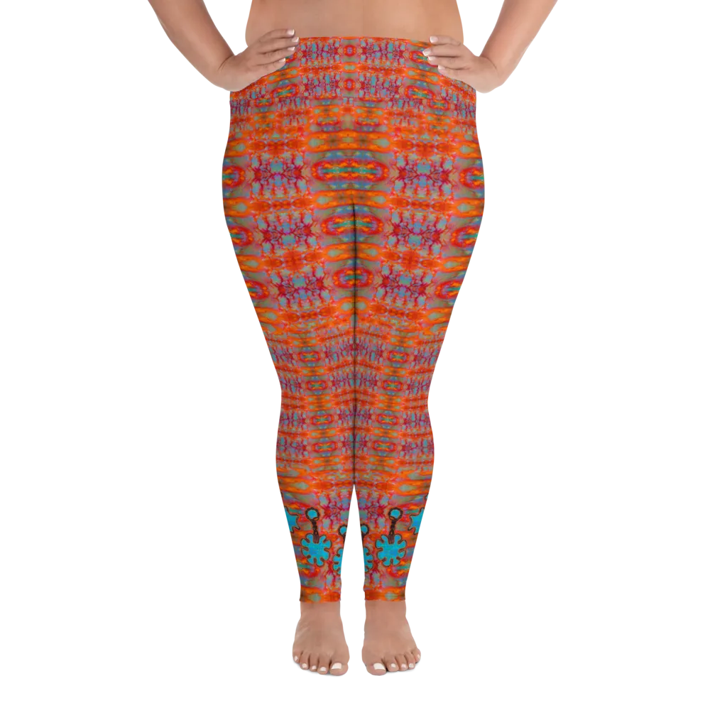 Leggings (Plus Size)(Grail Night Flower) RJSTH@Fabric#12 RJSTHs2020 RJS