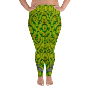 Leggings (Plus Size)(Grail Night Flower) RJSTH@Fabric#5 RJSTHs2020 RJS