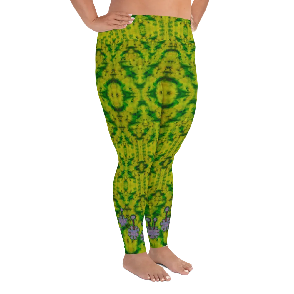 Leggings (Plus Size)(Grail Night Flower) RJSTH@Fabric#5 RJSTHs2020 RJS