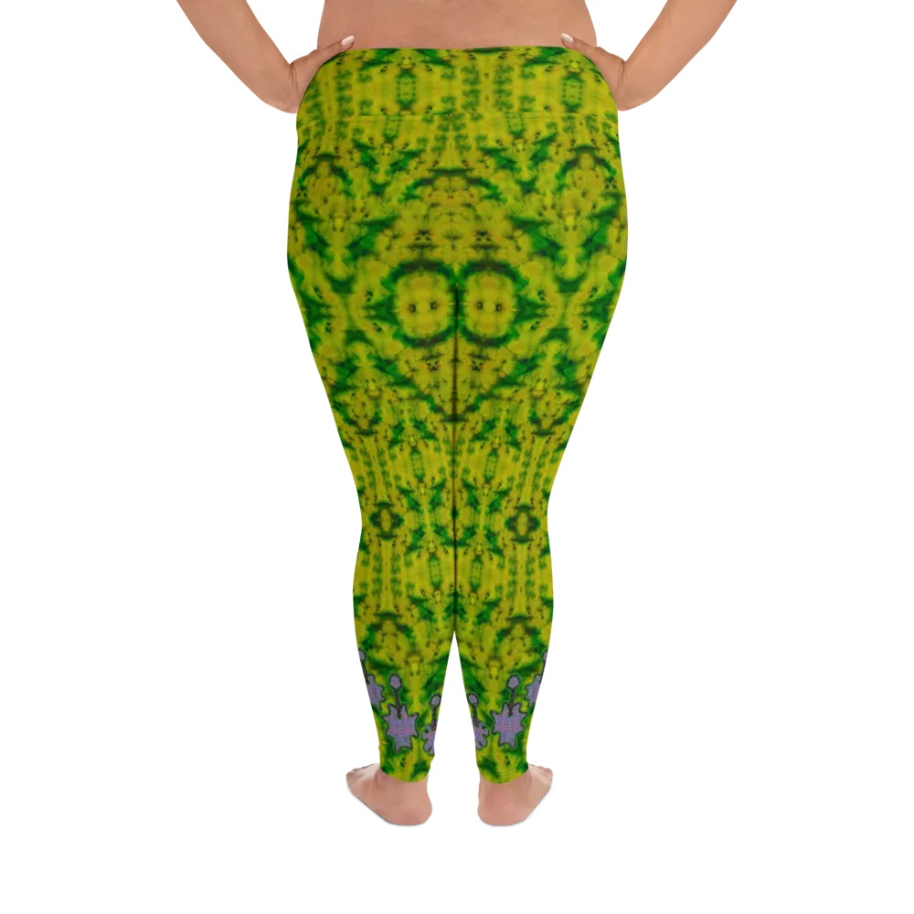 Leggings (Plus Size)(Grail Night Flower) RJSTH@Fabric#5 RJSTHs2020 RJS