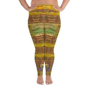 Leggings (Plus Size)(Grail Night Flower) RJSTH@Fabric#6 RJSTHs2020 RJS