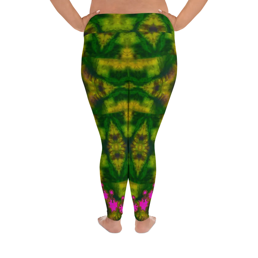 Leggings (Plus Size)(Grail Night Flower) RJSTH@Fabric#7 RJSTHs2020 RJS