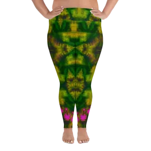 Leggings (Plus Size)(Grail Night Flower) RJSTH@Fabric#7 RJSTHs2020 RJS