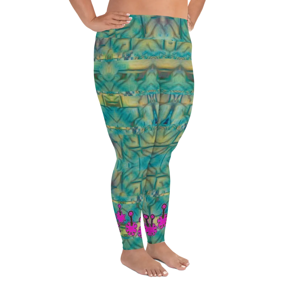 Leggings (Plus Size)(Grail Night Flower) RJSTH@Fabric#9 RJSTHs2020 RJS