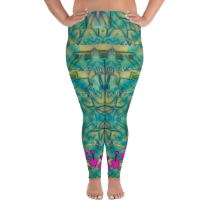 Leggings (Plus Size)(Grail Night Flower) RJSTH@Fabric#9 RJSTHs2020 RJS