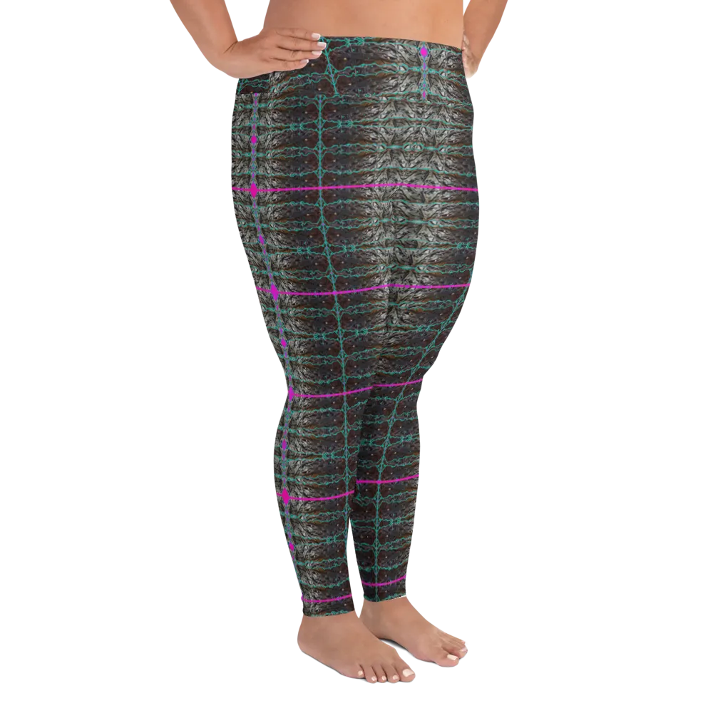 Leggings (Plus Size)(Rind#8 Tree Link) RJSTH@Fabric#8 RJSTHW2021 RJS