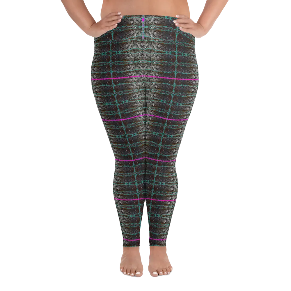 Leggings (Plus Size)(Rind#8 Tree Link) RJSTH@Fabric#8 RJSTHW2021 RJS