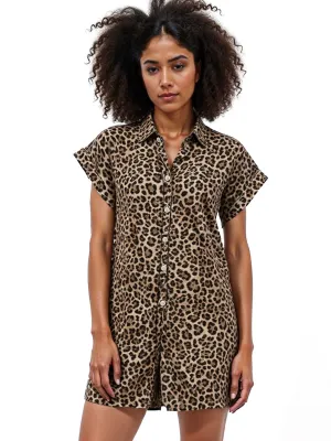 Leopard Romper
