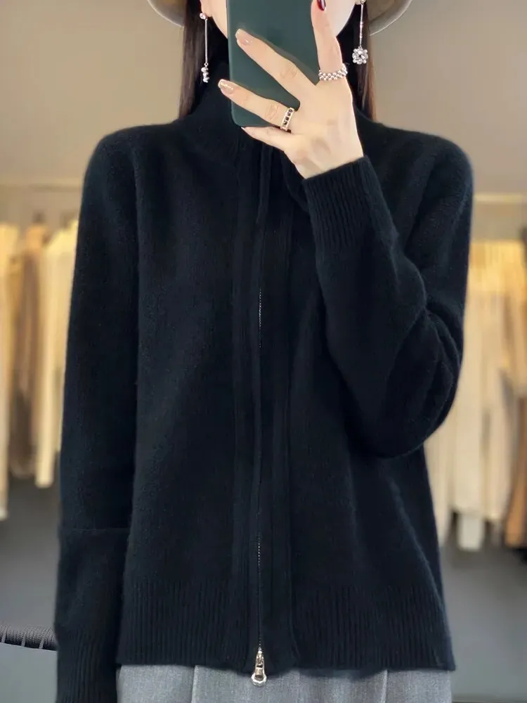 LILLY | WOOL ZIP-UP JUMPER