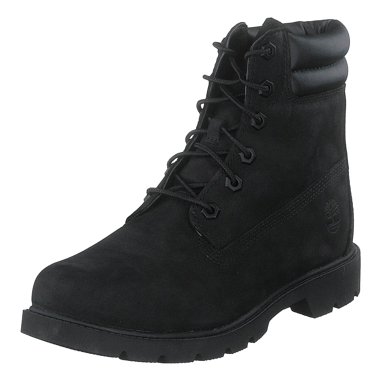 Linden Woods 6in Double Collar Jet Black