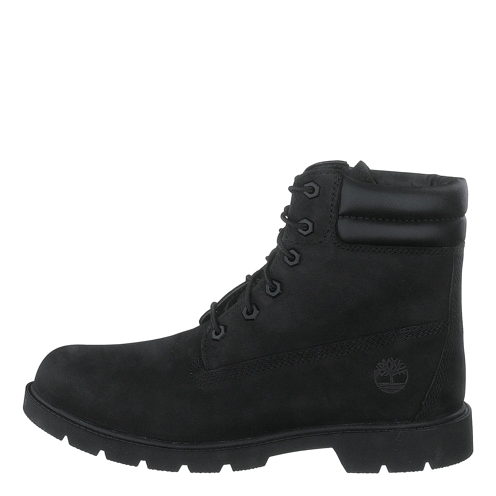 Linden Woods 6in Double Collar Jet Black