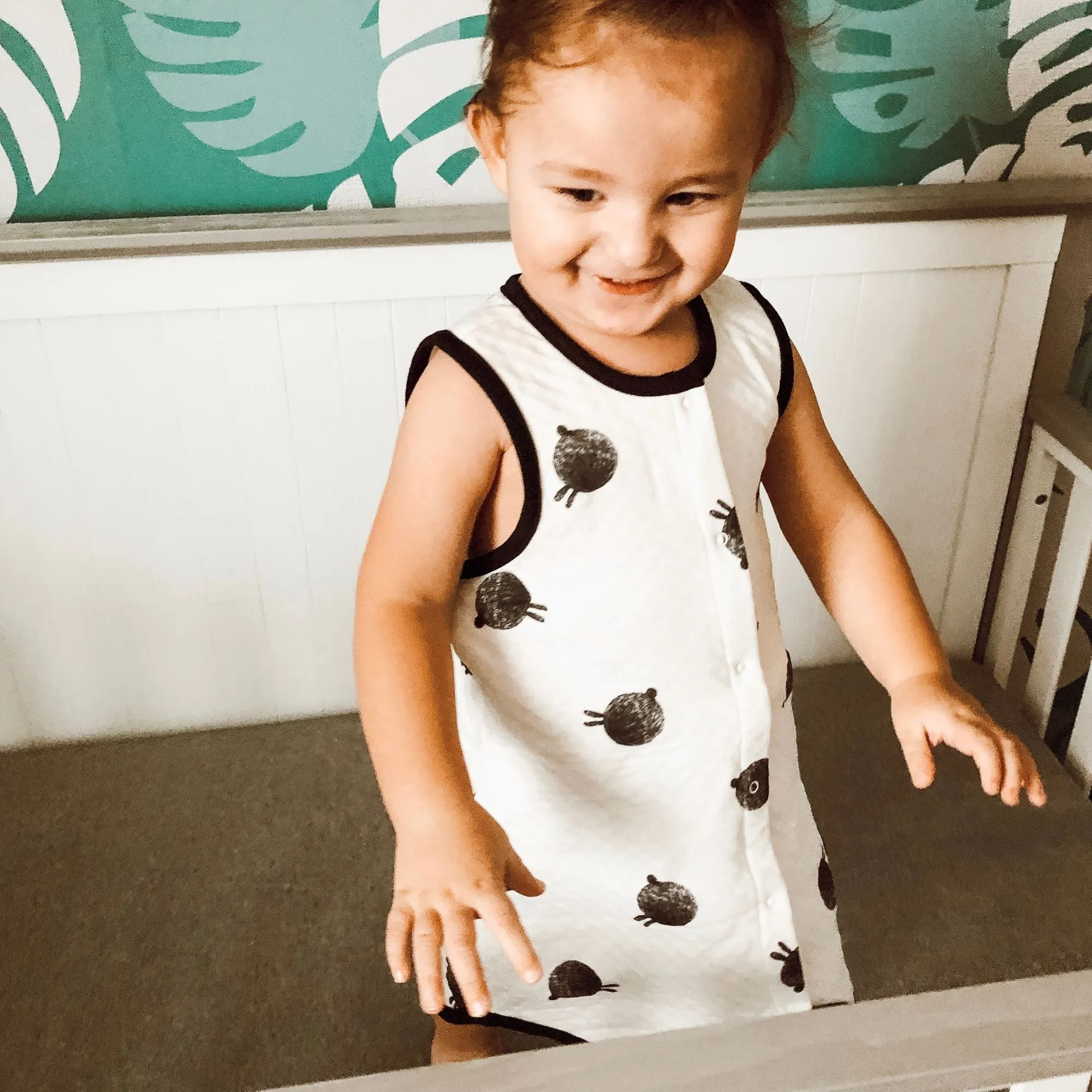 Little Fennec Organic Cotton Romper