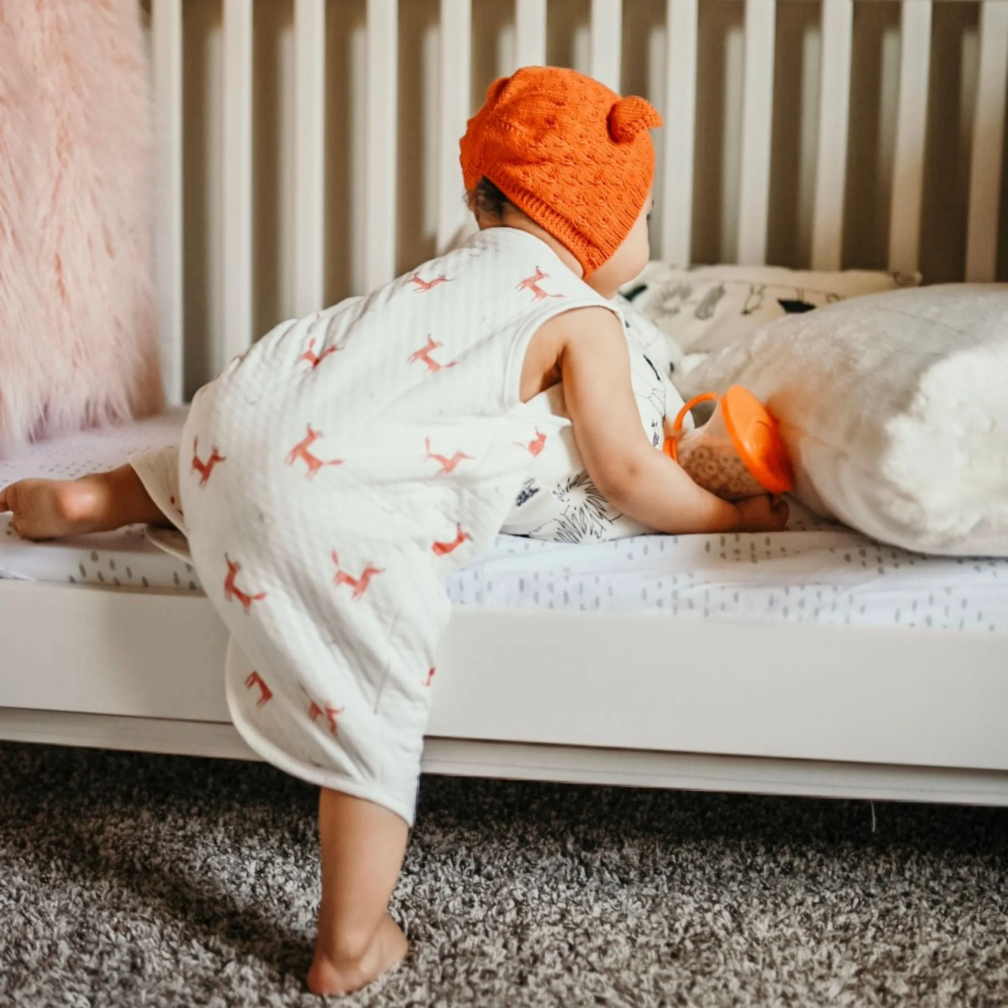 Little Fennec Organic Cotton Romper