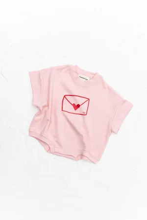 Love Letters Tshirt Romper