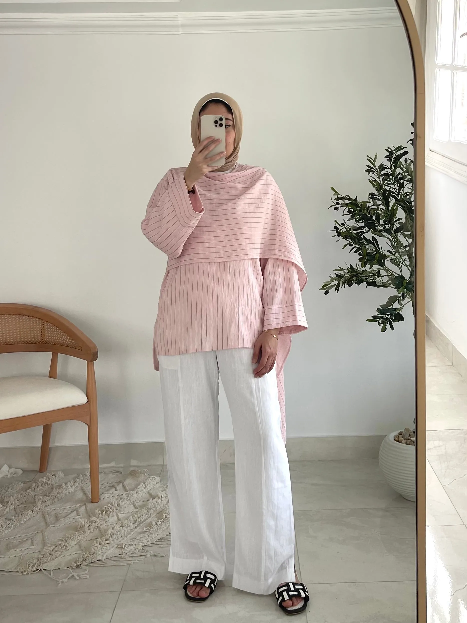 Luna Blouse in pink