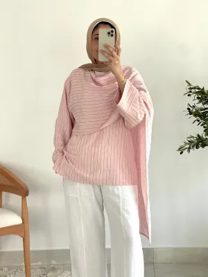 Luna Blouse in pink