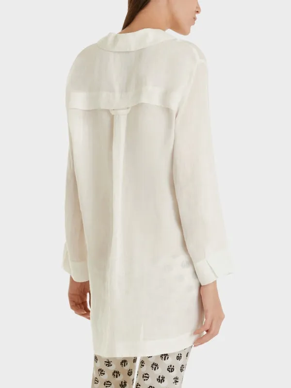 Marccain Ramie Tunic Shirt Ss5406w96