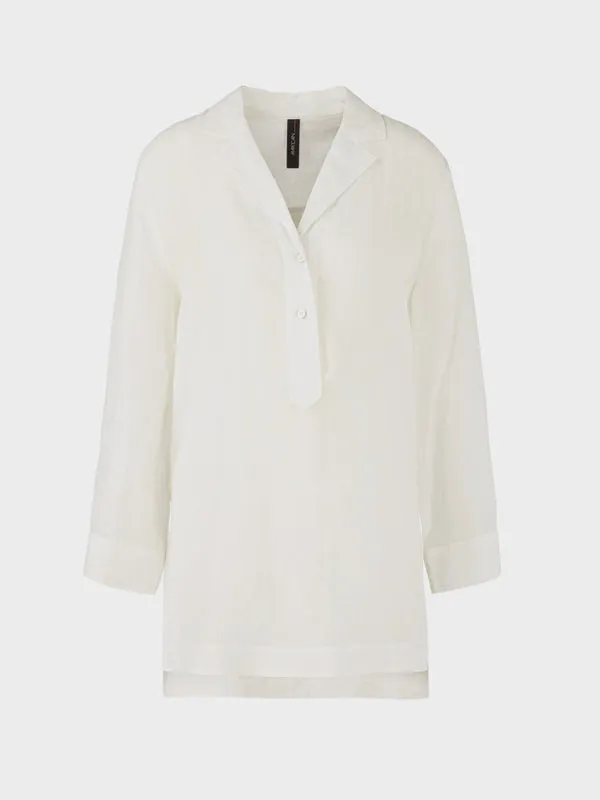 Marccain Ramie Tunic Shirt Ss5406w96