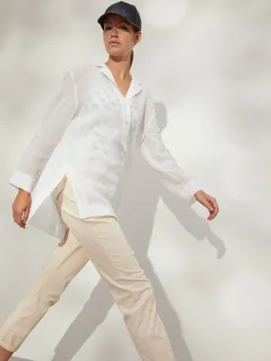 Marccain Ramie Tunic Shirt Ss5406w96