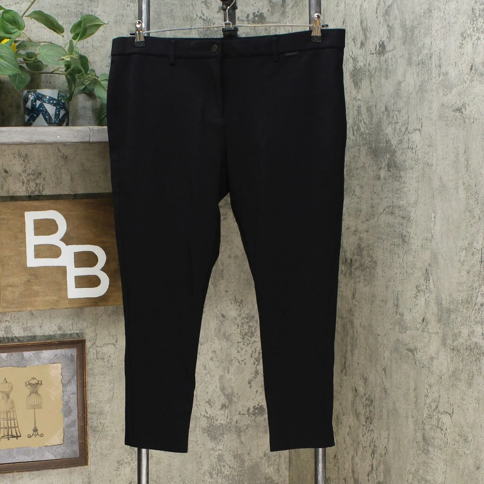Mario Serrani Women's Slimming Modern Fit Legging Black XL