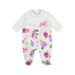MAYORAL - Lullaby Four Piece Set With Babygrow Bibs & Blanket - Lilac