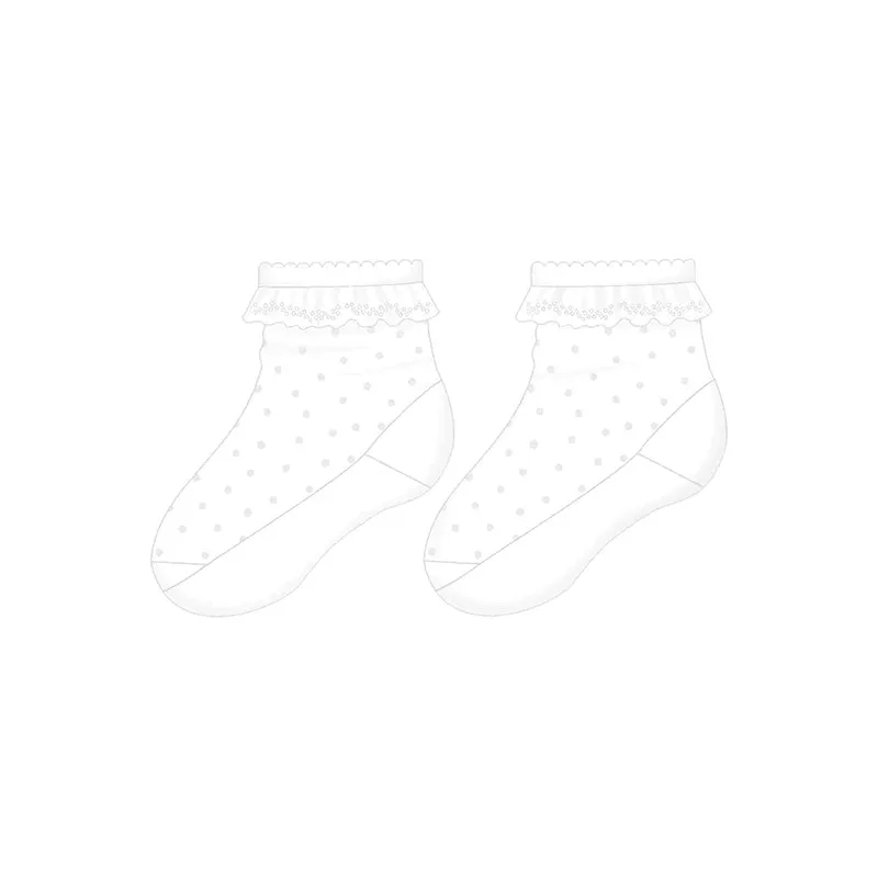 Mayoral Plumeti Socks - White