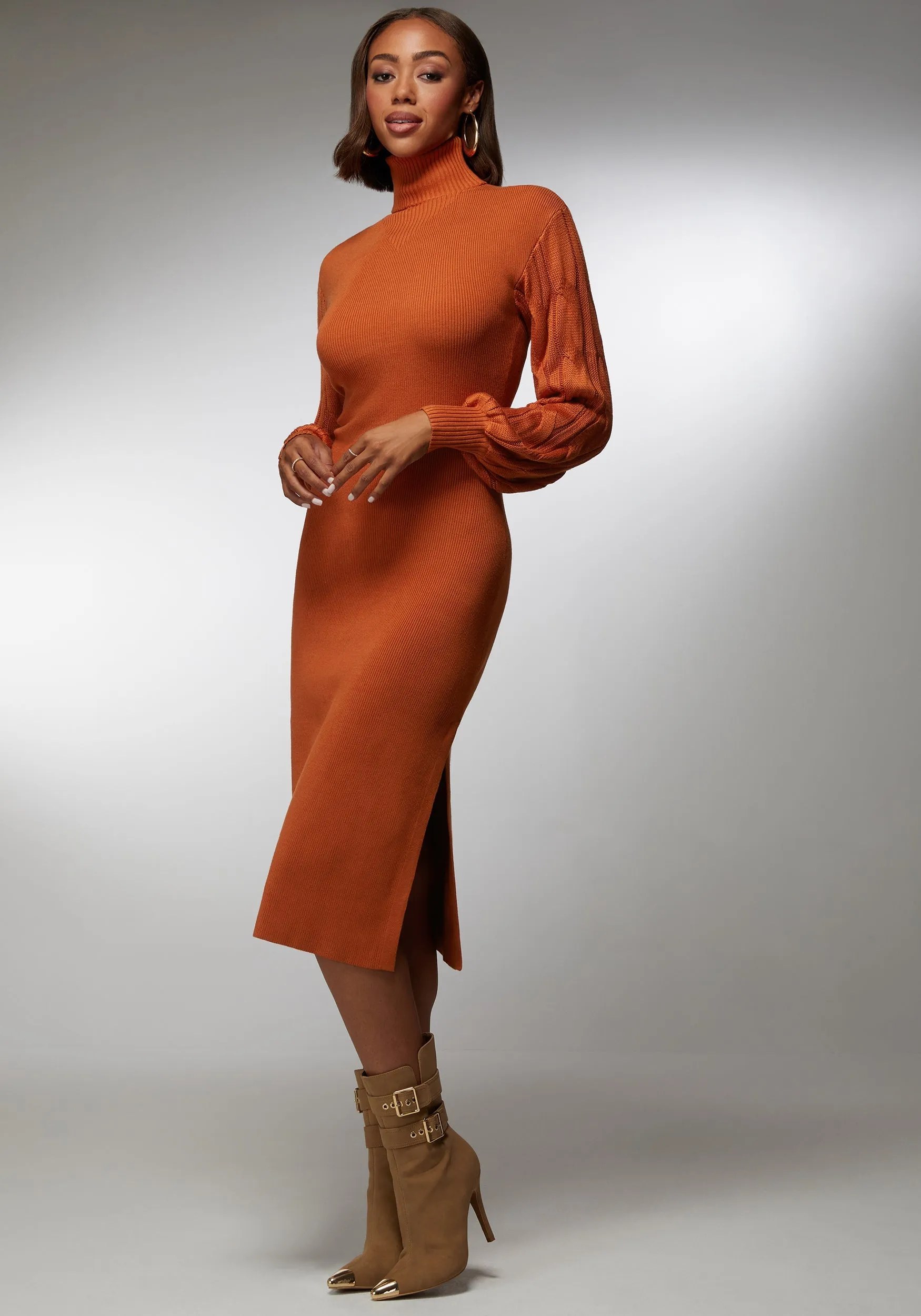 Midi Sweater Dress