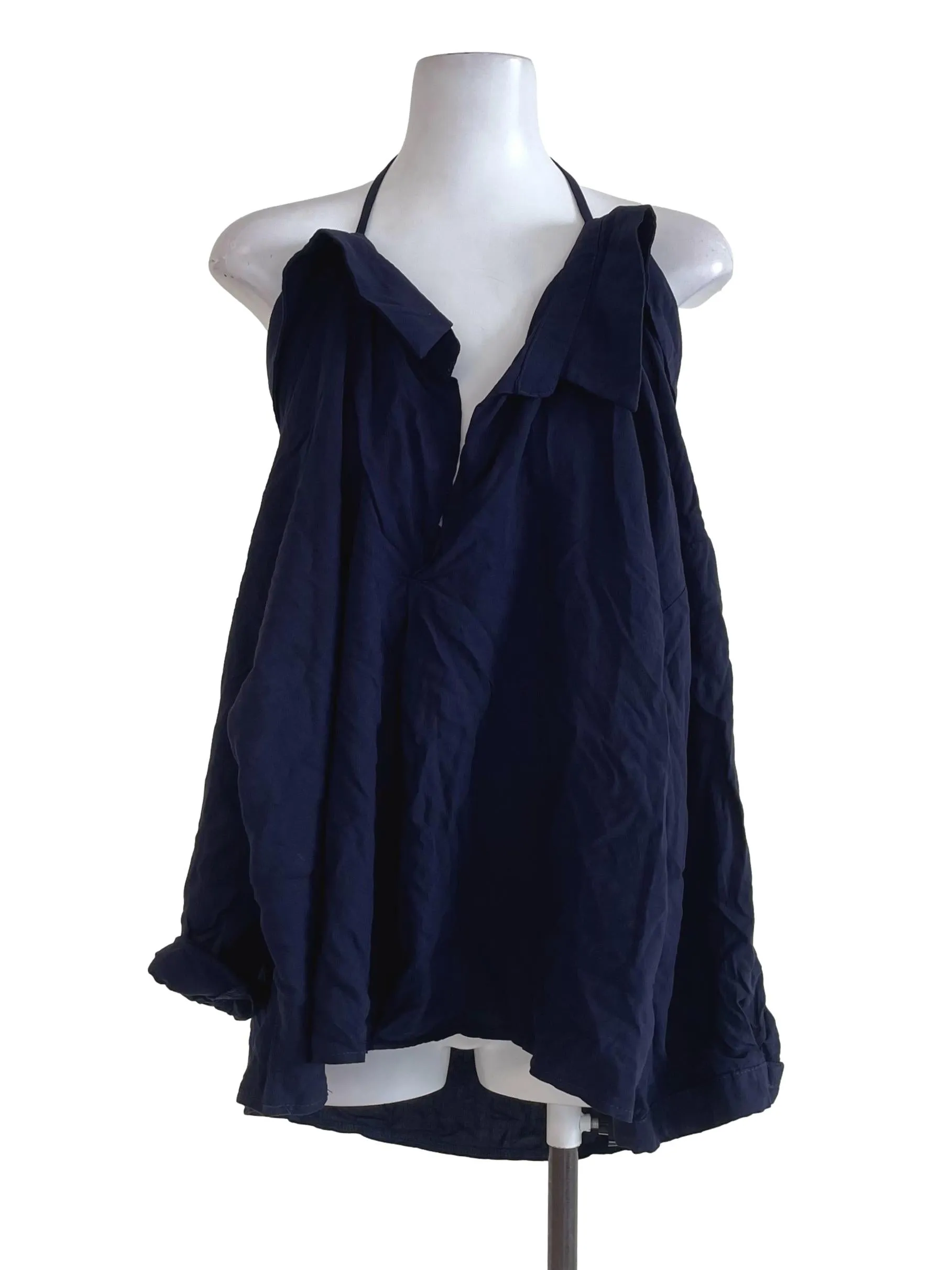 Midnight Blue Loose Shirt