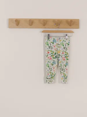 Modern Baby Floral Leggings