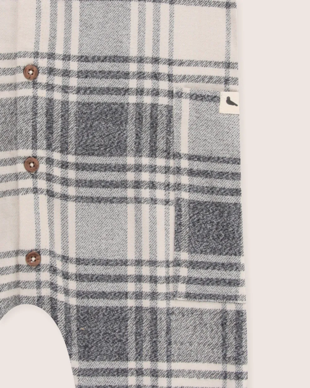 Multicolour Brushed Check Print Jumpsuit