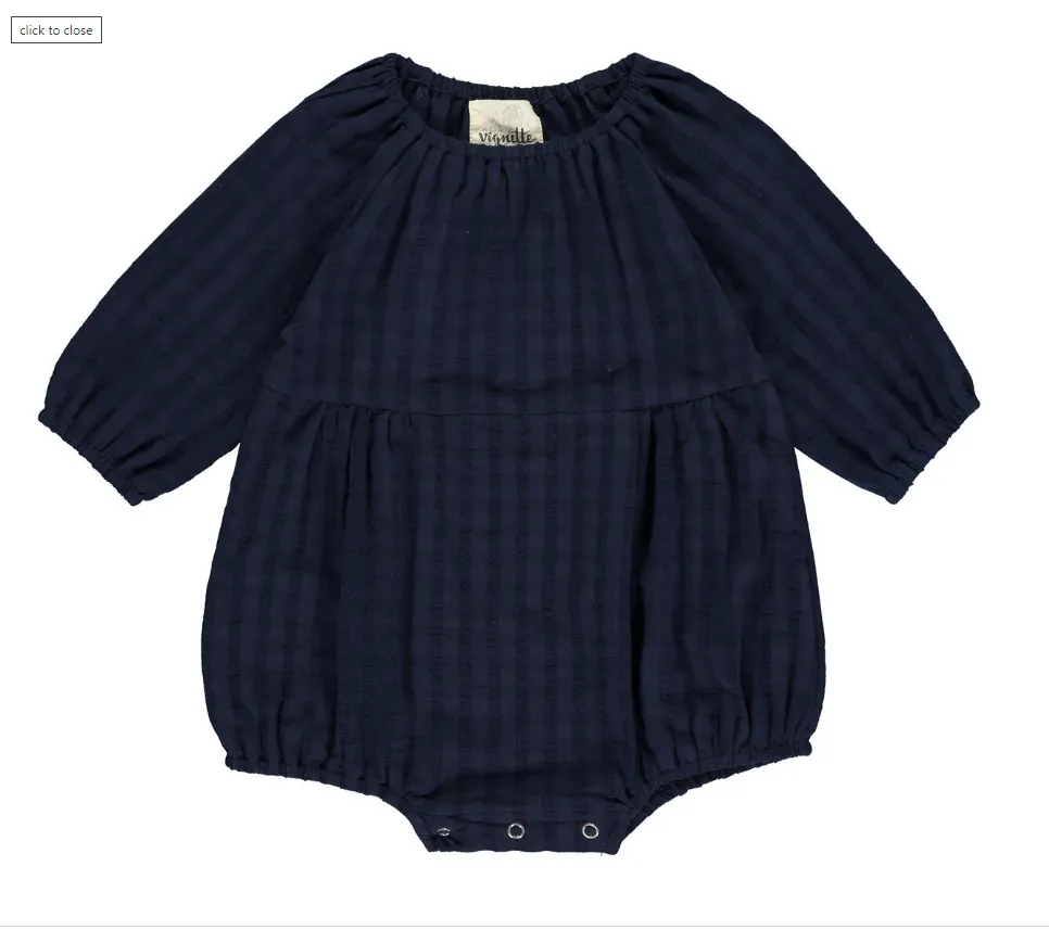 Navy Daisy Bubble