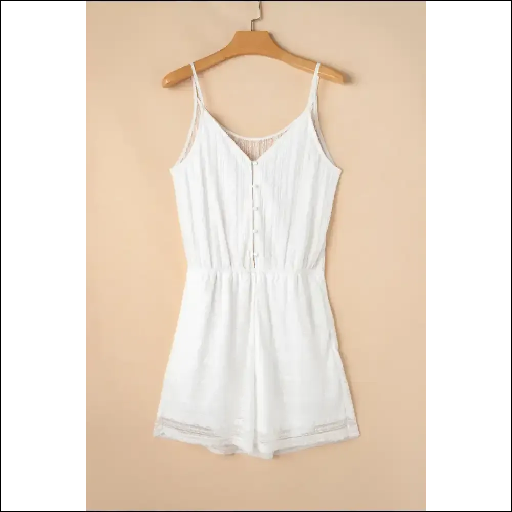 Needful Things: Elegant White Lace Rompers  💀 so Fetch!