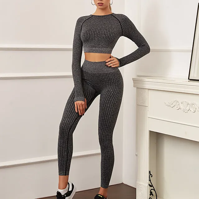New Winter Women's Gym Suit