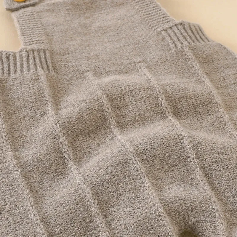 Newborn Baby Fashion Solid Sleeveless  Rompers
