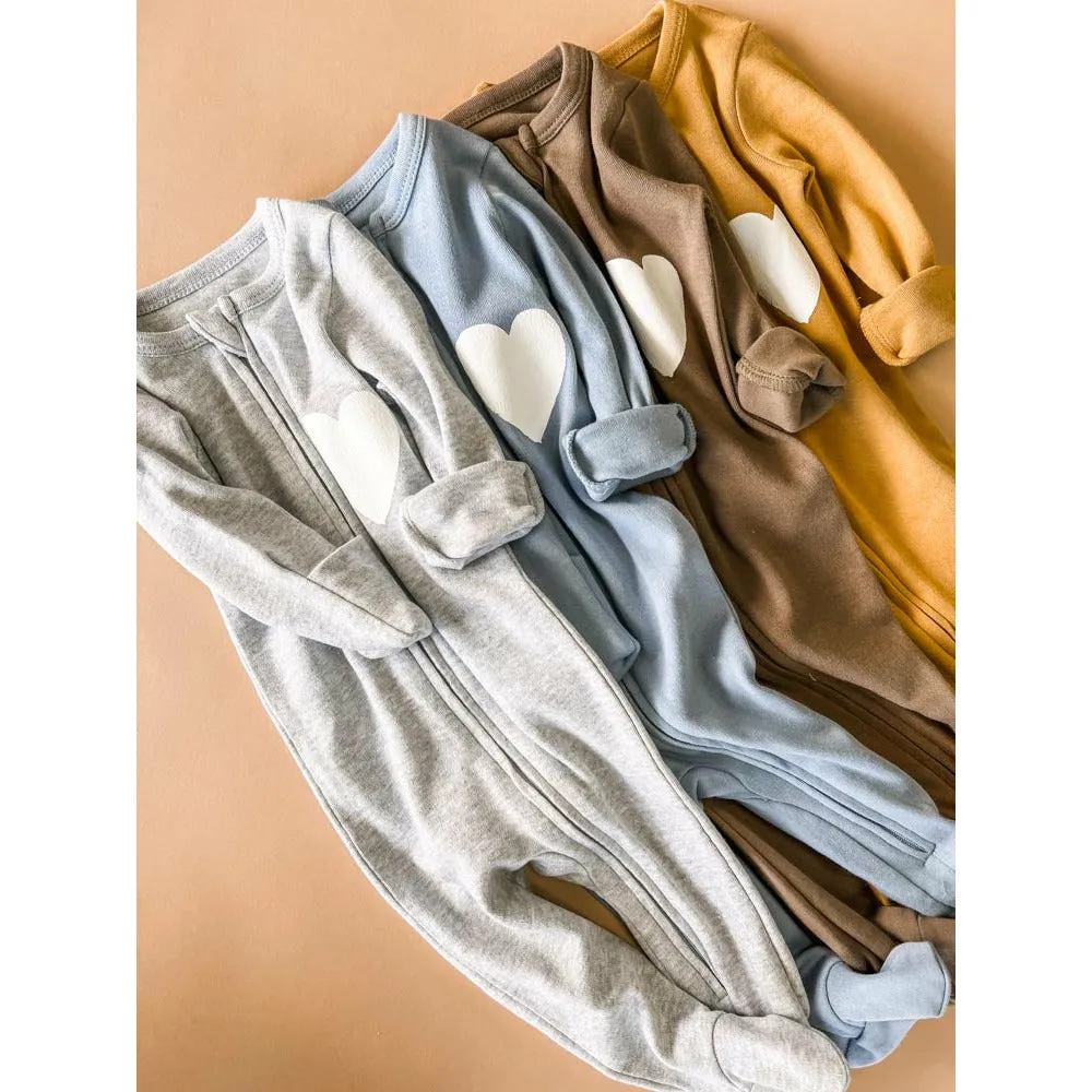 Nighty-White Heart | Heather Grey