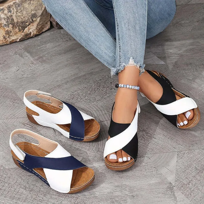 Nikki - Comfortable Orthopedic Wedge Sandals