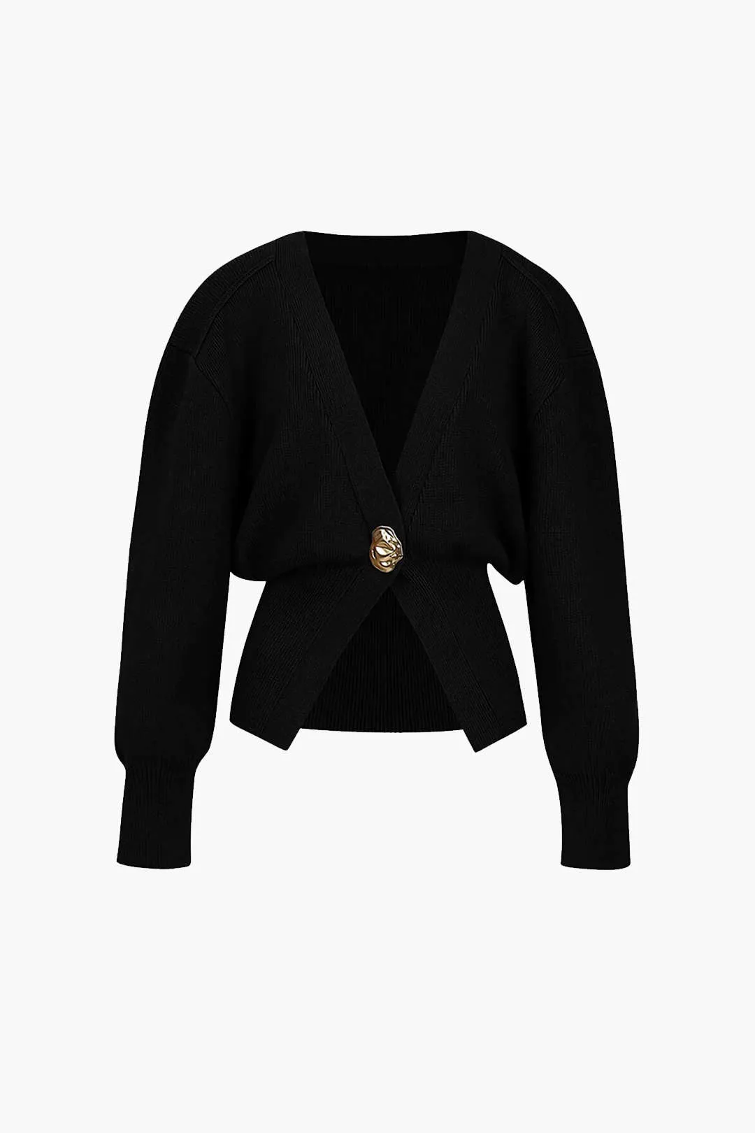Nikki - Elegant V neck Design Woman's Sweater Cardigan